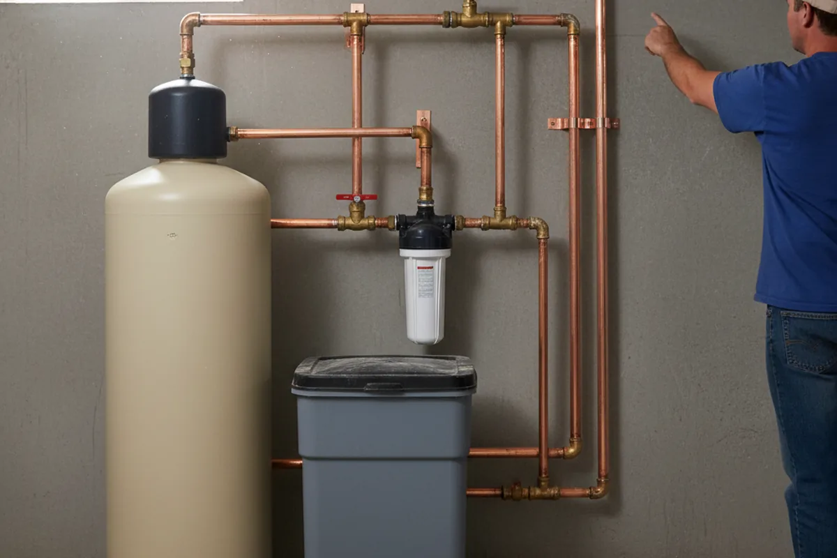 Whole-house water treatment system installed in Colrain